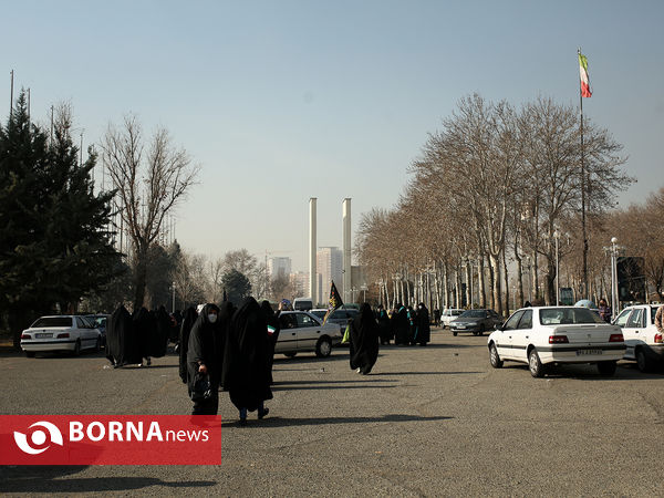 اجتماع دختران حاج قاسم - ورزشگاه ۱۲هزار نفری آزادی