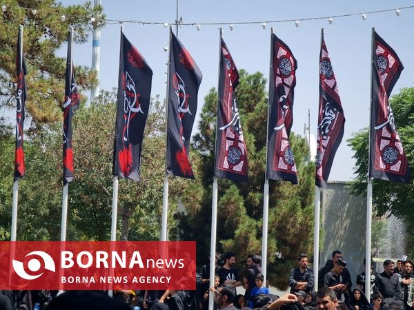 عزاداری مردم کرمان در روز تاسوعا حسینی