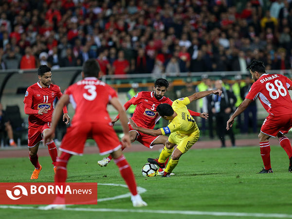 دیدار تیم های فوتبال پرسپولیس - السد