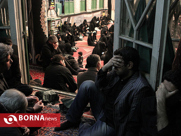 عزاداری ایام فاطمیه در حسینیه سادات اخوی