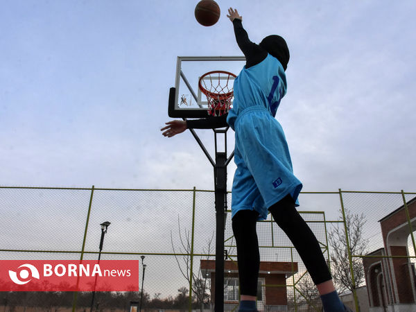 تمرینات تیم بسکتبال اکسیژن اراک