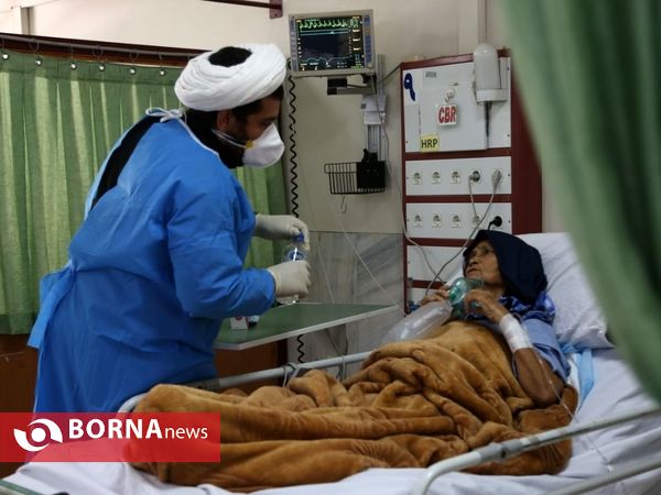 حضور نیروهای داوطلب جهادی گروه پیامبررحمت _ بیمارستان فیروز آبادی شهرستان ری