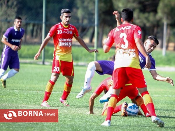دیدار دوستانه فوتبال سپیدرود- فولاد اهواز
