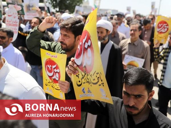 راهپیمایی روز جهانی قدس در خرمشهر