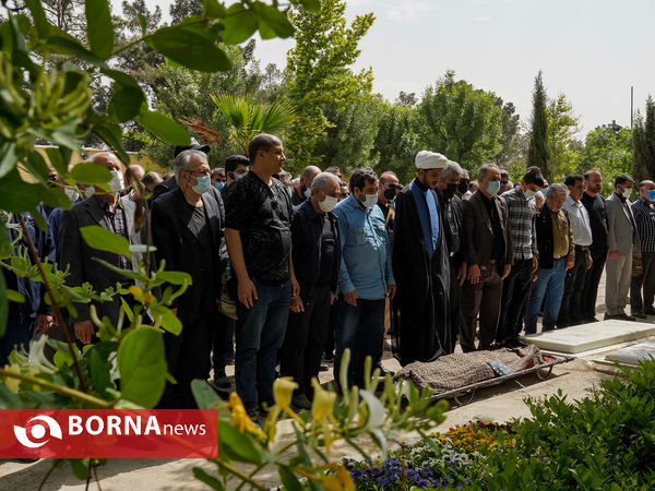 تشییع و خاکسپاری پیکر شهلا ناظریان