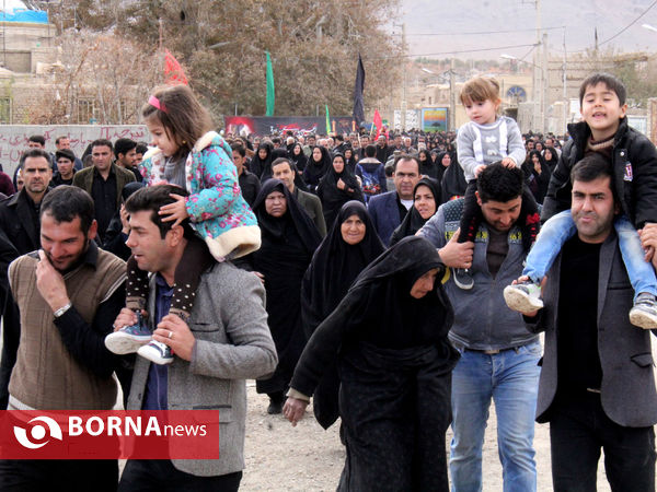 بزرگترین گردهمایی عزاداران رضوی فارس در شهرستان بوانات