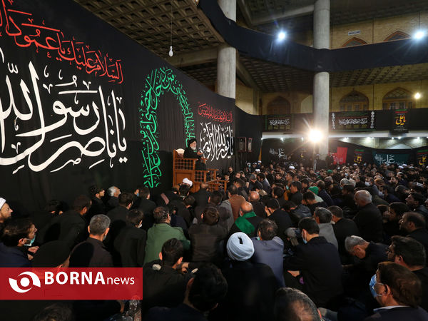 دسته عزای شهادت حضرت علی(ع) در شهر مشهد