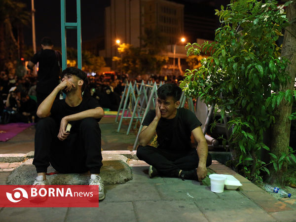 مراسم احیاء شب بیست ویکم ماه مبارک رمضان - میدان فلسطین