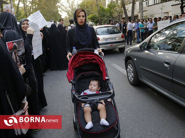 تجمع دانشجویی در اعتراض به فاجعه انسانی میانمار