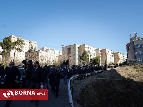 تشییع پیکر شهید حاج حسن ایرلو