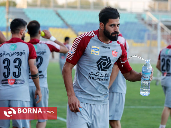 تمرین تیم فوتبال پرسپولیس تهران