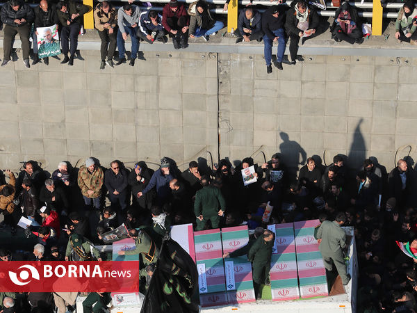 تشییع پیکر سردار شهید حاج قاسم سلیمانی در تهران