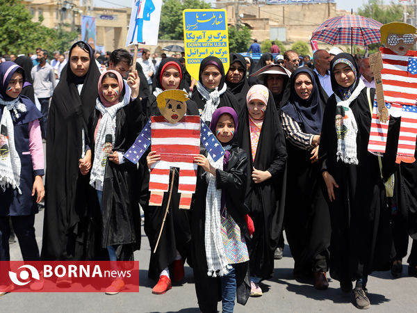 راهپیمایی روز جهانی قدس در شیراز