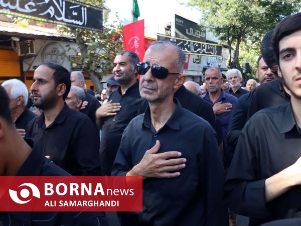 پیاده روی جاماندگان اربعین در بندرانزلی