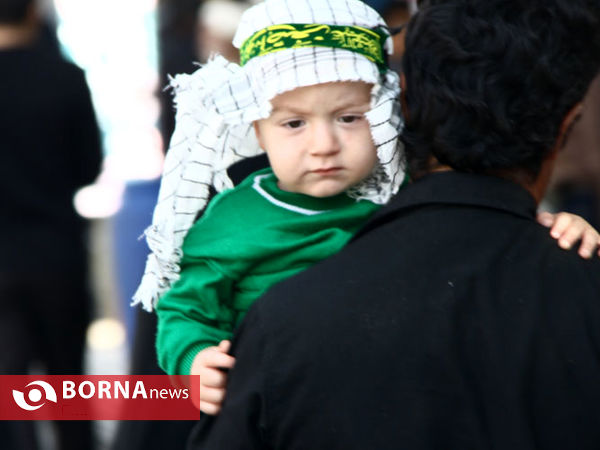 کودکان در روز تاسوعای حسینی-شاهچراغ(ع)