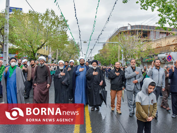  تجمع بزرگ مردم اراک