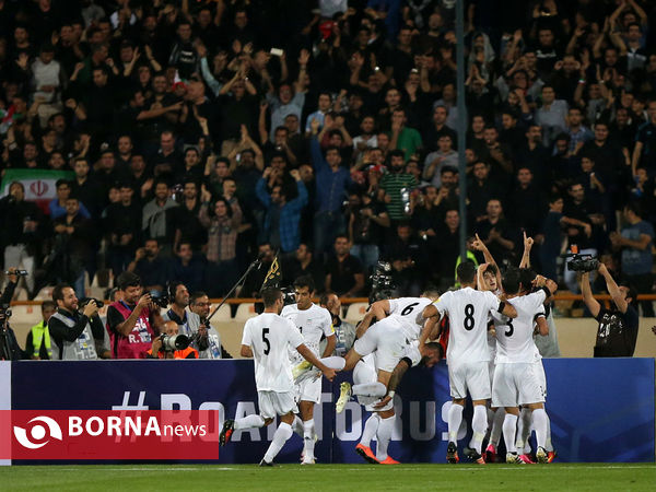 در حاشیه دیدار تیمهای  فوتبال ایران - کره جنوبی