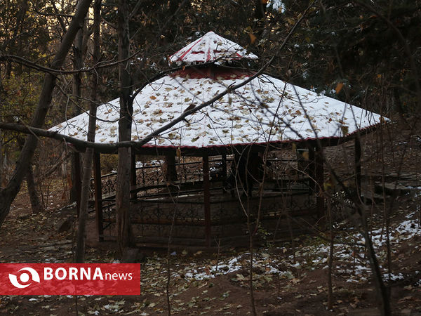 بارش اولین برف پاییزی در تهران 2