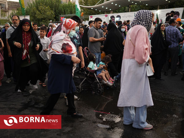 مهمانی ۱۰ کیلومتری به مناسبت عید غدیر