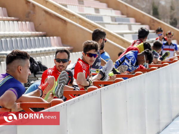 تمرین اسکیت بازان استان مرکزی با حضور جمعی از بازیکنان تیم ملی