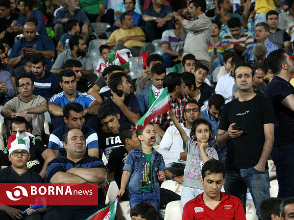 دیدار تیم های ملی  ایران - قرقیزستان