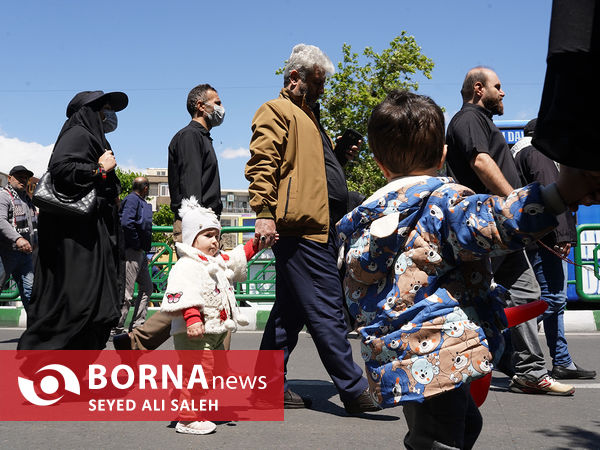 راهپیمایی روز جهانی قدس در تهران