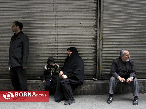 عزاداری 28 صفر در بازار بزرگ تهران