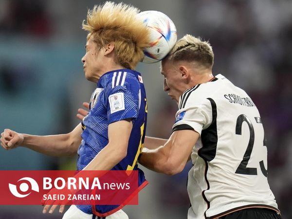 دیدار تیم های فوتبال ژاپن - آلمان