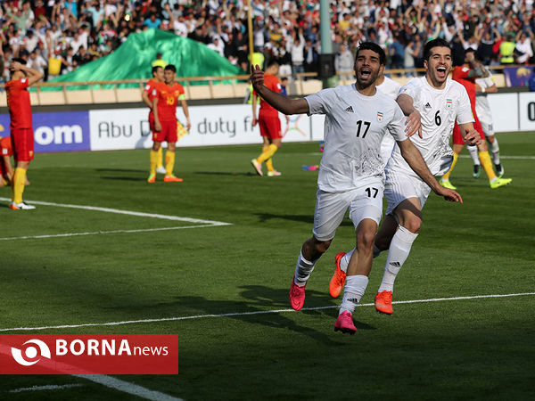 در حاشیه دیدار تیم های ملی ایران و چین2
