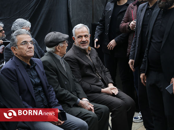 تشییع پیکر مرحوم جمشید مشایخی