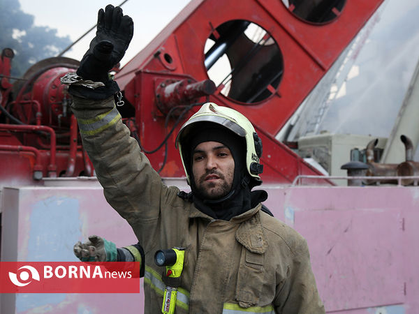 سومین روز حادثه پلاسکو-2