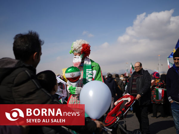 راهپیمایی ۲۲ بهمن - میدان آزادی تهران