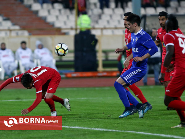 دیدار تیم های فوتبال  پرسپولیس- نسف قارشی ازبکستان