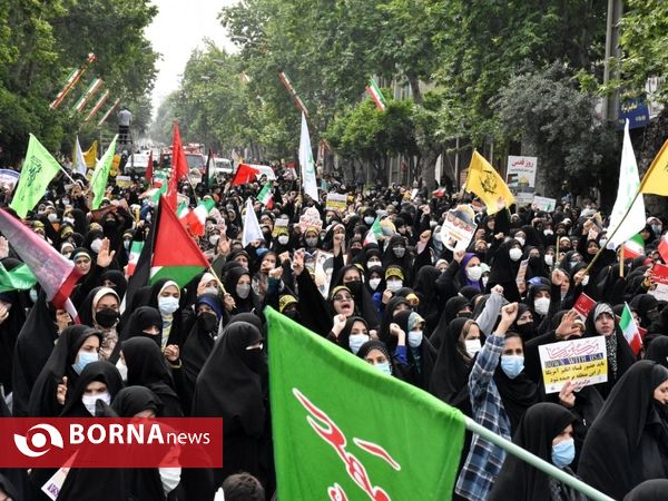 مراسم راهپیمایی روز قدس در گرگان
