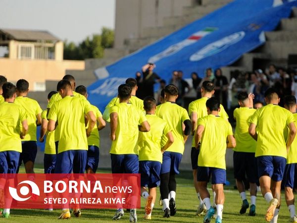 تمرینات تیم فوتبال استقلال تهران