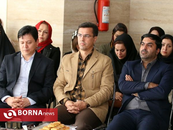 آیین رونمایی از پلاک افتخار علی عبد احد، خبرنگار و پیشکسوت رشته بسکتبال
