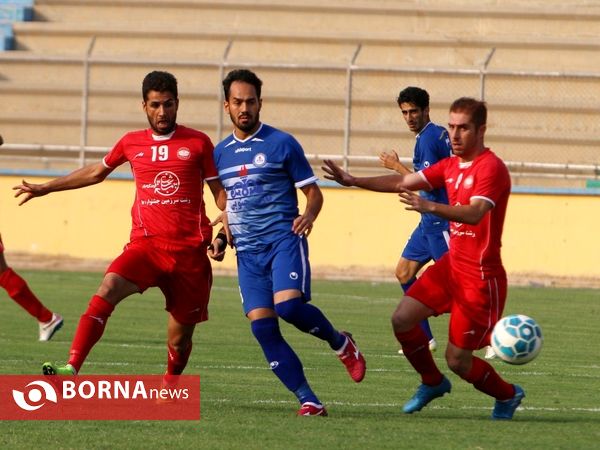 دیدار فوتبال پارس جم جنوبی - سپیدرود رشت