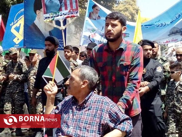 راهپیمایی روز جهانی قدس در پاکدشت