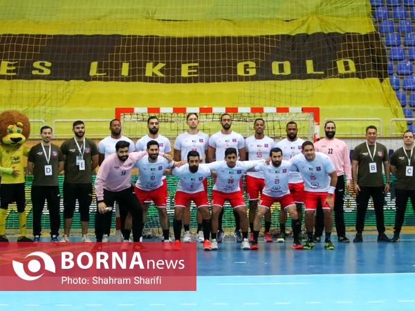 دیدار تیم های هندبال الکویت کویت - سپاهان