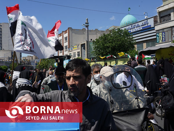 راهپیمایی روز جهانی قدس در تهران
