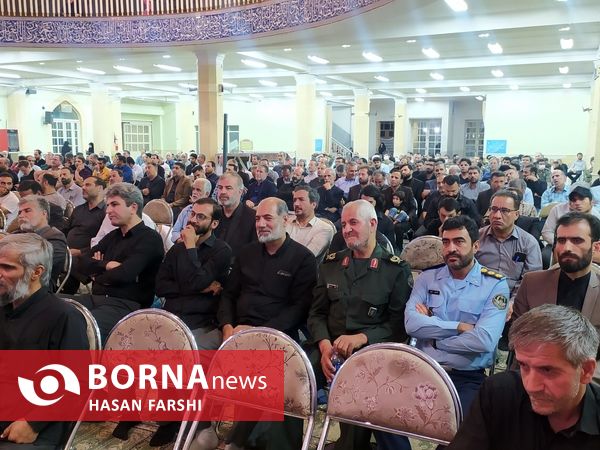 یادواره شهدای عملیات رمضان در همدان 