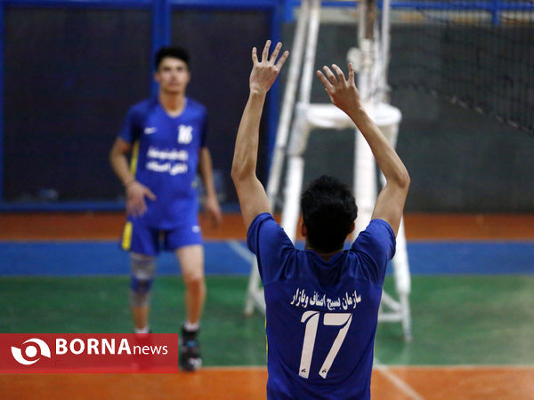 مسابقات والیبال سازمان های اقشاری بسیج فارس در شیراز