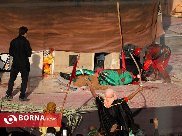 مراسم روز عاشورای حسینی در اشکذر- یزد