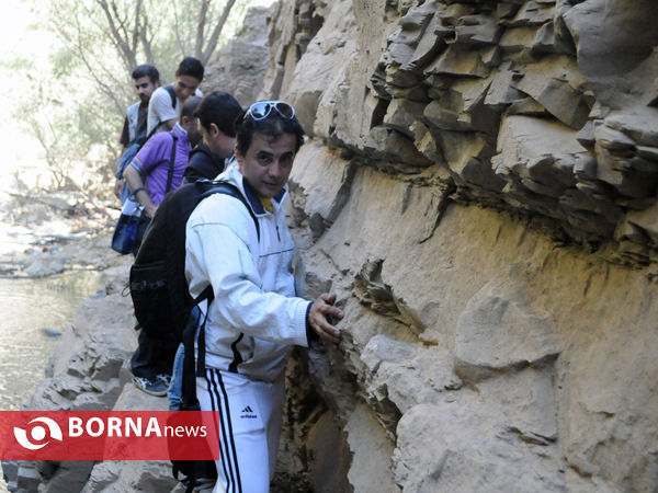 در مسیر ارنگه جاده چالوس با خبرنگاران غرب تهران