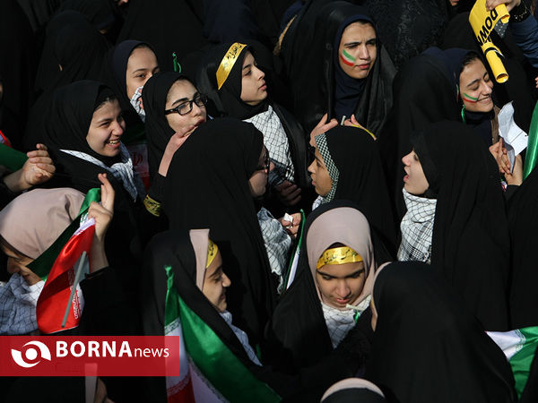 راهپیمایی روز 22 بهمن در تهران-5