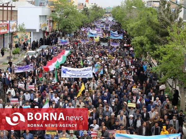 راهپیمایی روز جهانی قدس- قوچان
