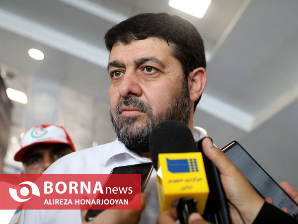 بازدید رییس جمعیت هلال احمر جمهوری اسلامی از مرز شلمچه