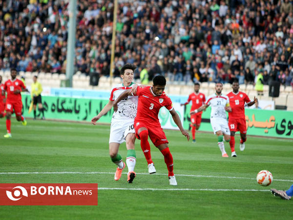 دیدار تیم های ملی ایران و عمان