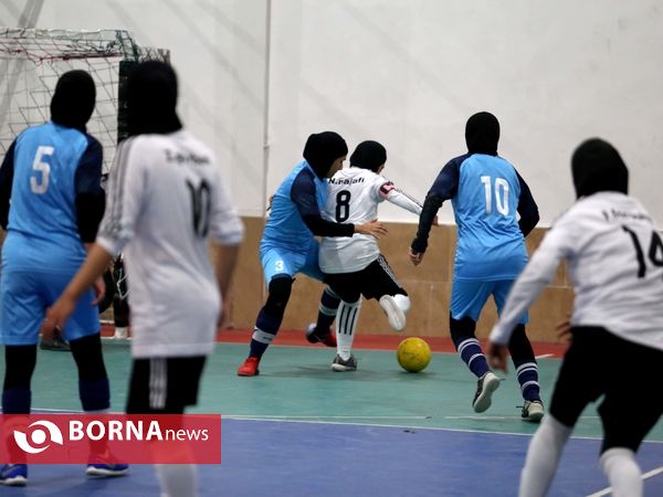 مسابقات فوتسال بانوان جام رمضان در ساری