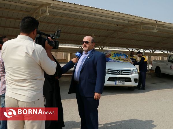 تجهیز یگان خودرویی ادارات پست آبادان و خرمشهر